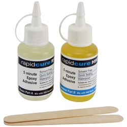 Rapid Cure R90 Pack (Resin Part A 125ml / Hardener Part B 125ml)