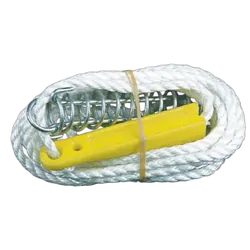 Supex Single Guy Rope Kit - 6 mm Rope, Spring & Polymer Slide