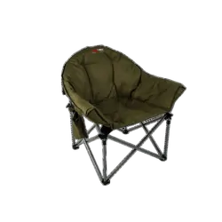 Black Wolf Padded Sofa Chair Burnt Olive