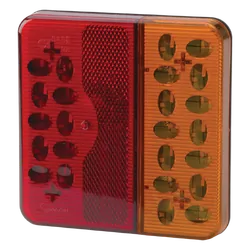 Model 223 - 12/24V Led Signal Light - Red/Amber (Stop, Tail & Turn Signal)