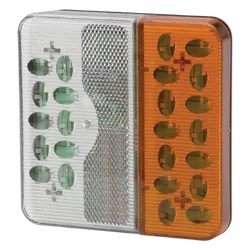 Model 223 - 12/24V Led Signal Light - White/Amber (Front Position & Turn Signal)