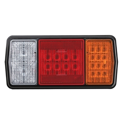 Model 265 - 12/24V Led Signal Light - Red, White & Amber (Stop, Tail, Turn Signal & Reverse)