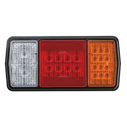 Model 265 - 12/24V Led Signal Light - Red, White & Amber (Stop, Tail, Turn Signal & Reverse)