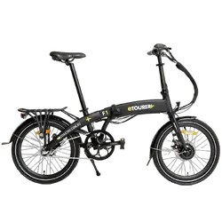 eTourer F1 Folding E-Bike STD Model Matte Black