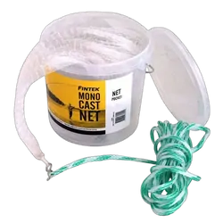 Fintek Cast Net Pocket 9' 0.30mm x 3/4"