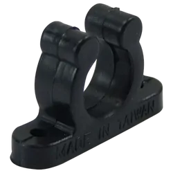 Tube Clip 40mm Plastic Black