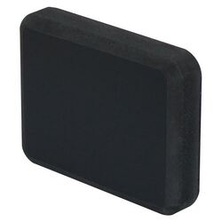 Stern Pad Std Black 4.5" x 3.5" x .75" VHB Adhesive