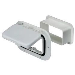 Scupper/Vent & Trim Kit Small White