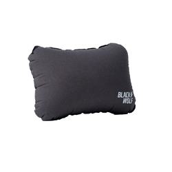 Black Wolf Comfort Pillow Black