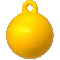 Buoy Polyethylene 150mm Yellow Hollow