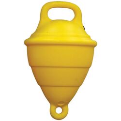 Buoy Polyethylene 250mm Yellow Hollow With Handle