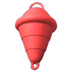 Buoy Polyethylene 375mm Red Hollow With Handle