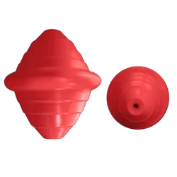 Buoy Polyethylene 600mm Red Foam Filled Beehive