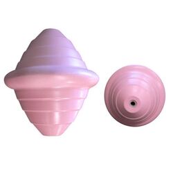 Buoy Polyethylene 600mm Pink Foam Filled Beehive