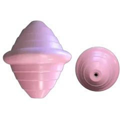 Buoy Polyethylene 600mm Pink Foam Filled Beehive