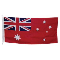 Australian National & Red Ensign Flag 900mm x 450mm