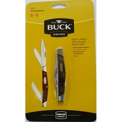 Buck Knives Stockman Woodgrain 3 Blde