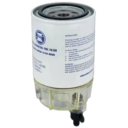 Fuel Filter Element & Bowl Mercury 10 Micron