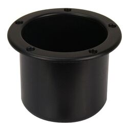 Cup Holder Black Plastic