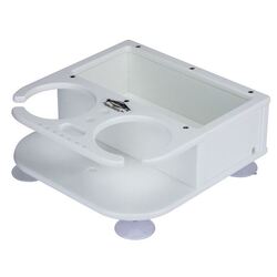 Drink Holder With Caddy Tray / Suction Cup