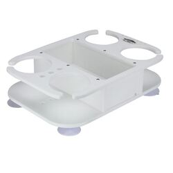 Quad Drink Holder With Caddy Tray / Suction Cup