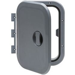 Hatch Access 373mm x 270mm Grey Removable Hinge
