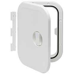 Can Sb Access Hatch 373mm x 270mm White Removable Hinge