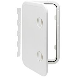 CAN-SB Hatch Access 606mm x 357mm White Removable Hinge