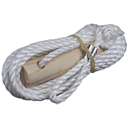 Supex Double Guy Rope Kit - 6 mm Rope, Hd Wood Slides & Springs