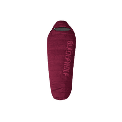 Black Wolf Hiker Pro Sleeping Bag Tib Red -6c