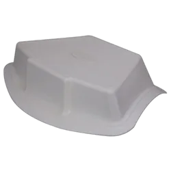 Ceredi White PVC Bow Step 460 x 340mm