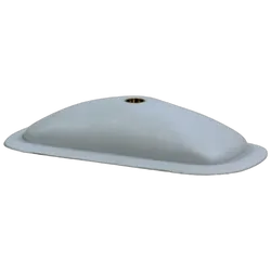 Ceredi Rowlock Socket Grey Rubber 200 x 95 suits 39202 Rowlock