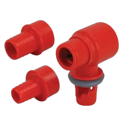 Ceredi Pressure Relief Valve 3.52 PSI ID 16 & 20mm Inflator Hose Tail