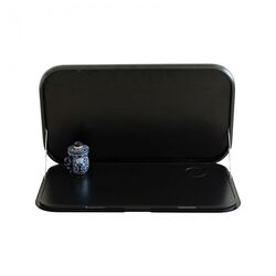 Caravan Picnic Table Black 4RC & Backing Plate - 800 x 445mm