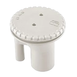 Perko - Vented Deck Filler Straight White Plastic 38mm Gas