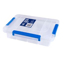 Water Resistant Lure Box 2 18cm (W) x 23.5cm (L) x 5.5cm (D).