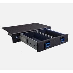 MSA Double Storage Drawer System to suit Toyota Prado 250 Series 08/24-On