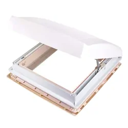 Thule Roof Vent, White/Cream, With Insect Screen And Sunblock Blind 12v #200063