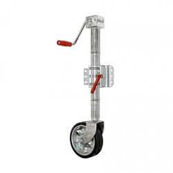 Alko 8" Premium Side Wind Jockey Wheel C/W Clamp. 628500