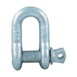 Dee Shackle Galvanised 10mm (3/8) 1t Rated"