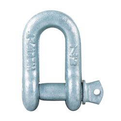 Dee Shackle Galvanised 11mm (7/16) 1.5t Rated"