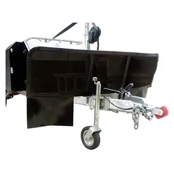 Coast To Coast Camper Trailer Stone Shield w/ Mesh Black (1800mm x 500mm) 3PC