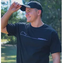 MSA Heart Beat Shirt Design Black Xs