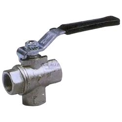 Ball Valve L/PORT 3/8" BSP CP Brass