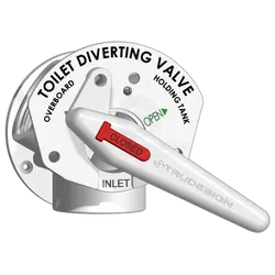 Toilet diverter Trudesign white Aquavalve 1-1/2 BSPF 3 position