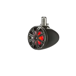 Kicker Marine 8" LED Marine Tower System (Charcoal/Black)