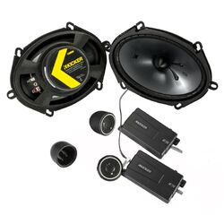 Kicker CSS684 CS-Series 6x8-inch Component Speakers