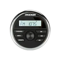 Kicker 46KMC2 Weather Resistant Media Centre Bluetooth AM/FM Digital Tuner