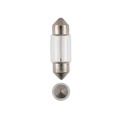 Narva 12V 10W T-10Mm Festoon Globes (Blister Pack Of 2)