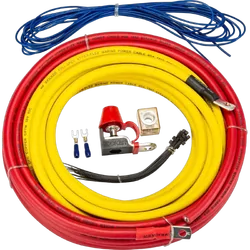 Kicker 47KMPK4 Marine 4 AWG Amp Power Kit